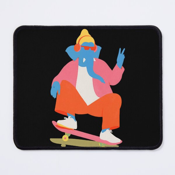 Item preview, Ganesha Skateboard Minimalist Color Blocking Pop Art designed and sold by PANNARUK THAILAND.