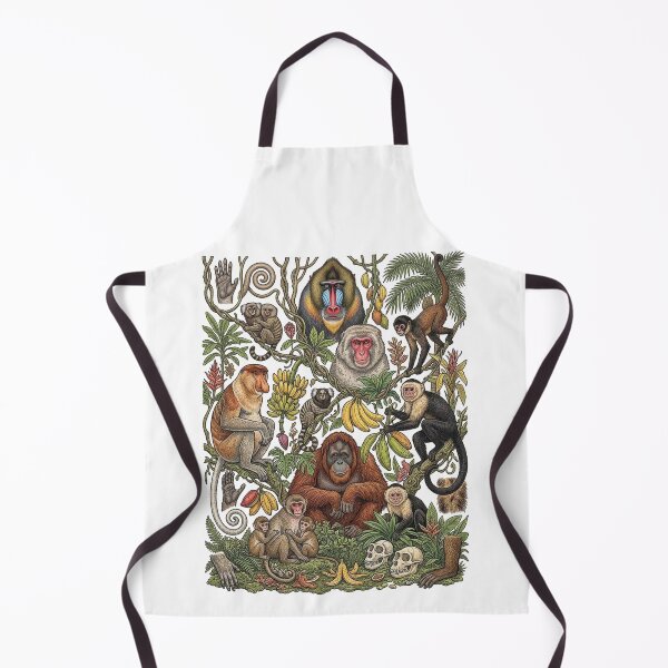 Item preview, Monkey family designed and sold by snoWorkshop.