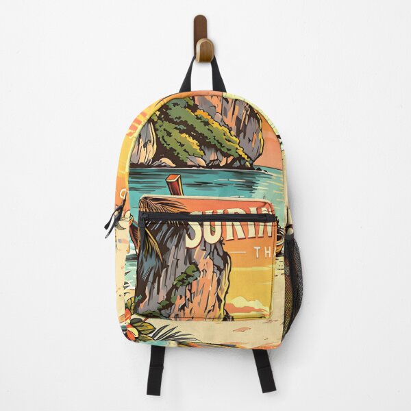 Item preview, Surin Islands - Thailand Vintage Sunset Travel Art designed and sold by Spirit of Siam.