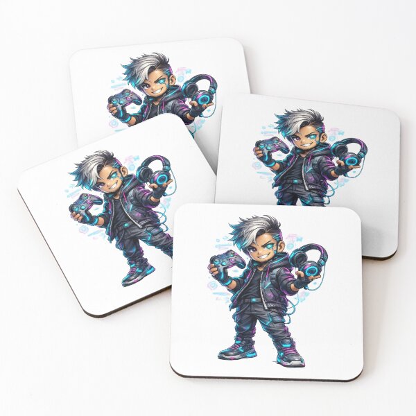 Item preview, Gamer Cartoon designed and sold by AlexLineArt.