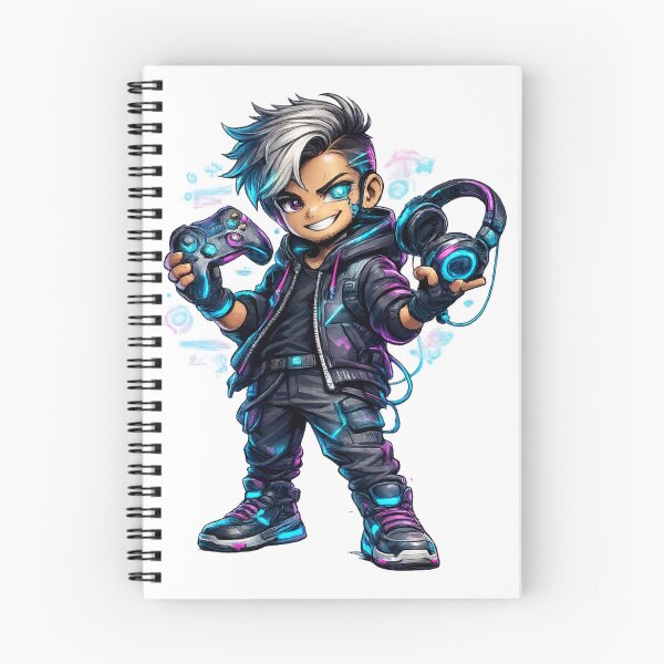 Item preview, Gamer Cartoon designed and sold by AlexLineArt.