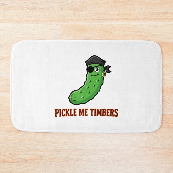 Item preview, funny inappropriate pickles Pickle Me Timbers designed and sold by Uglyandcute.