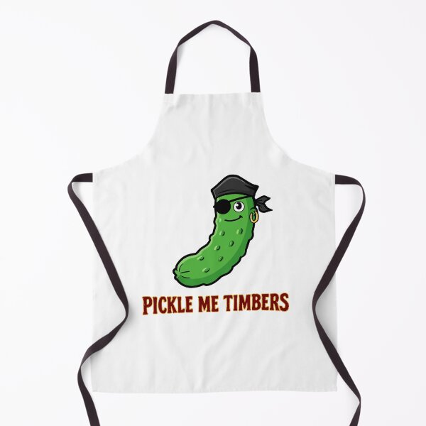 Item preview, funny inappropriate pickles Pickle Me Timbers designed and sold by Uglyandcute.