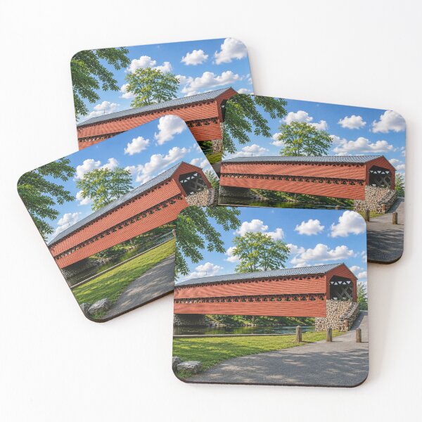 Item preview, Color pencil of Sachs Covered Bridge Gettysburg Pennsylvania designed and sold by gotucoveredart.