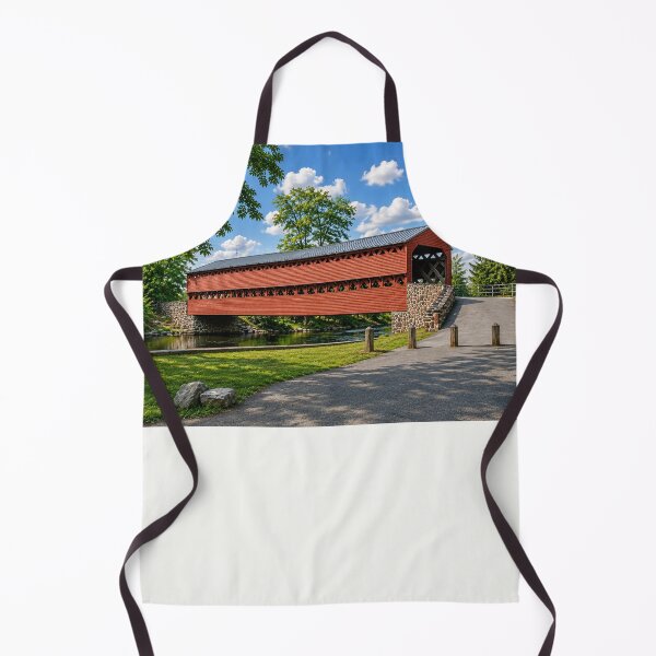 Item preview, Color pencil of Sachs Covered Bridge Gettysburg Pennsylvania designed and sold by gotucoveredart.