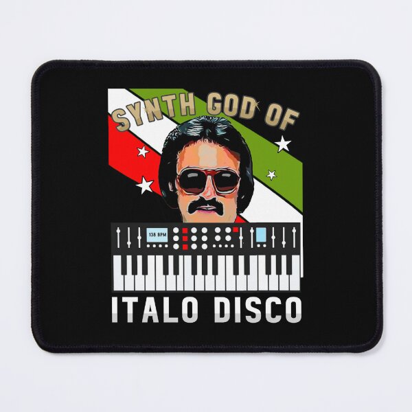 Item preview, Synth God of Italo Disco | 138 BPM Luxury Edition Black designed and sold by Graphroad.