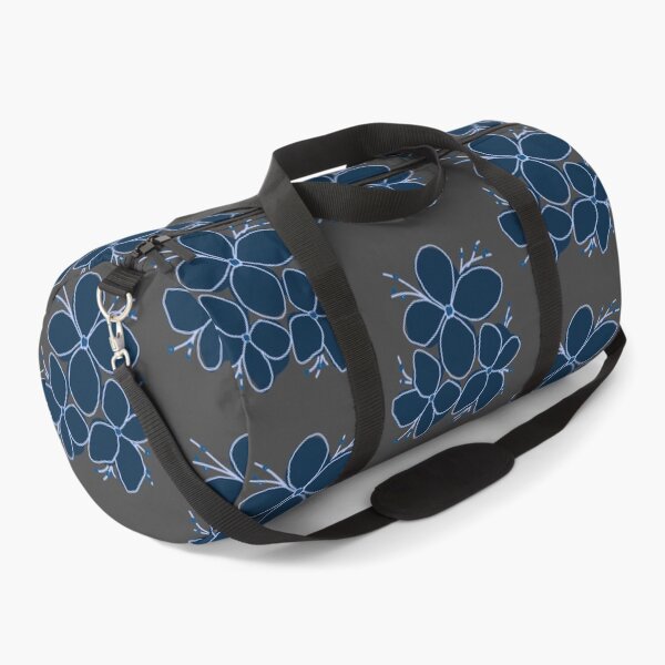 Item preview, Minimalist Indigo Botanical Blooms – Modern Navy Floral Art designed and sold by Jyoti-Quotes.