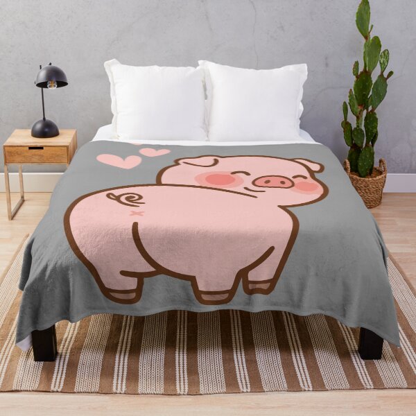 Item preview, Smiling Pig designed and sold by BGLucky.