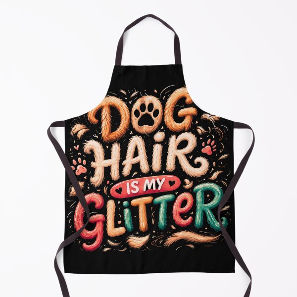 Item preview, Dog Hair is My Glitter – Funny DOG LOVERS Shirt, Unique Graphic Tee, Gift Idea designed and sold by Hanno0.