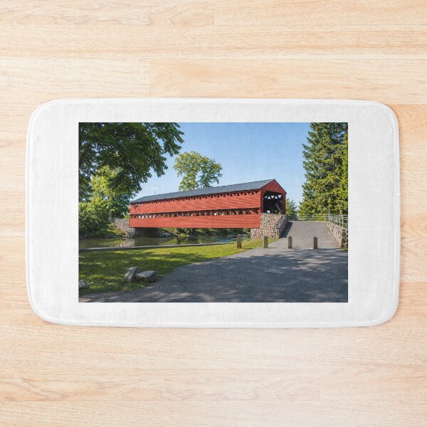 Item preview, July at Sachs Covered Bridge Gettysburg Pennsylvania designed and sold by gotucoveredart.