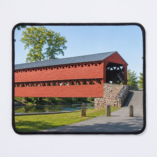 Item preview, July at Sachs Covered Bridge Gettysburg Pennsylvania designed and sold by gotucoveredart.