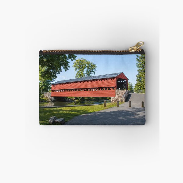 Item preview, July at Sachs Covered Bridge Gettysburg Pennsylvania designed and sold by gotucoveredart.