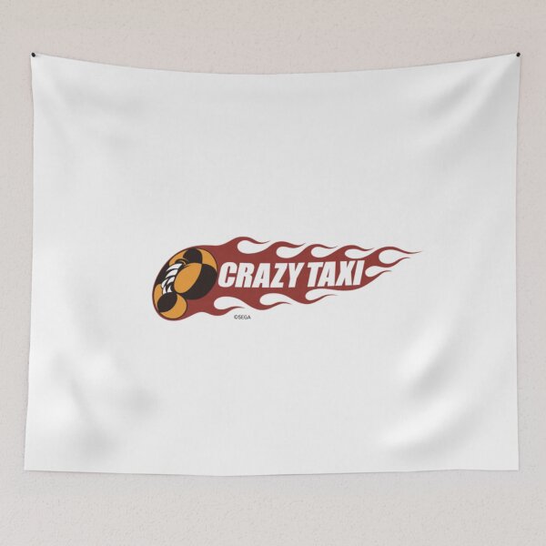 Item preview, Crazy Taxi Fire Flame Speed Retro Arcade Arcade Driving designed and sold by CiranoSkasnot.