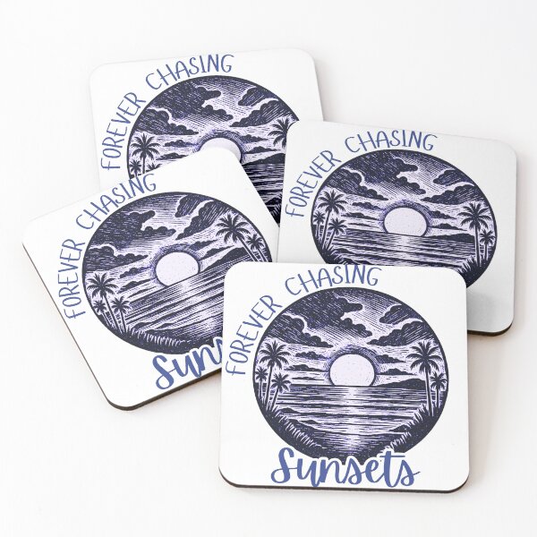 Item preview, Forever Chasing Sunsets Vintage Coastal designed and sold by LAJdesigns.