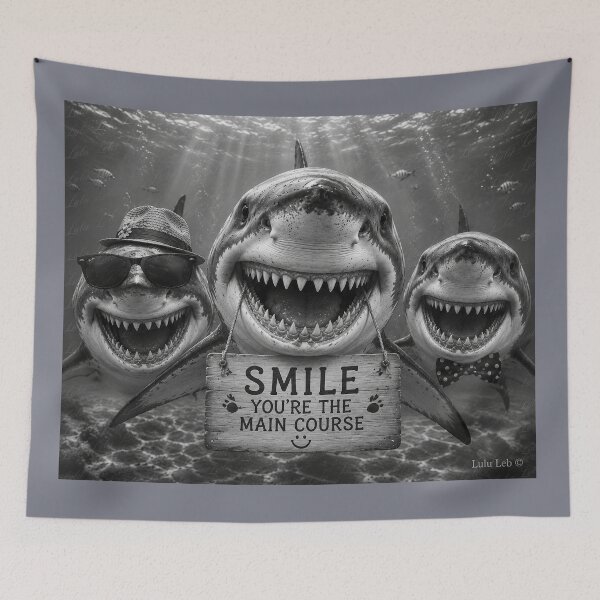 Item preview, Smile... You're the Main Course! designed and sold by LuluLeb.