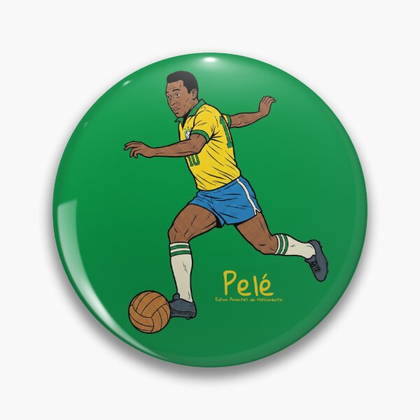 Item preview, Pelé Edson Arantes do Nascimento Pop Art Halftone Football Legend Print designed and sold by FreiherrPK.