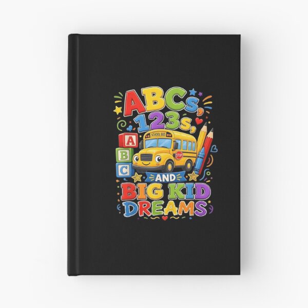 Item preview, ABC 123 School Bus And Big Kid Dreams Back To School designed and sold by ajifujpost.