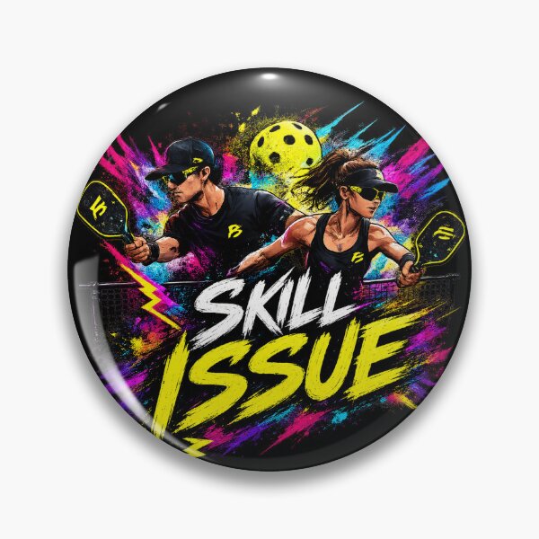 Item preview, Skill Issue Pickleball Shirt – Funny Trash Talk Gift for Competitive Players designed and sold by Surrealtrends.