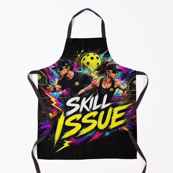 Artikelvorschau, Pickleball-Shirt mit dem Aufdruck „Skill Issue“ – Lustiges Geschenk für ambitionierte Spieler mit neckischen Sprüchen entworfen und verkauft von Surrealtrends.