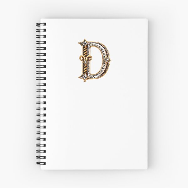 Item preview, Crystal Ramstripe Zodiac Letter D designed and sold by BlissBlvdShop.