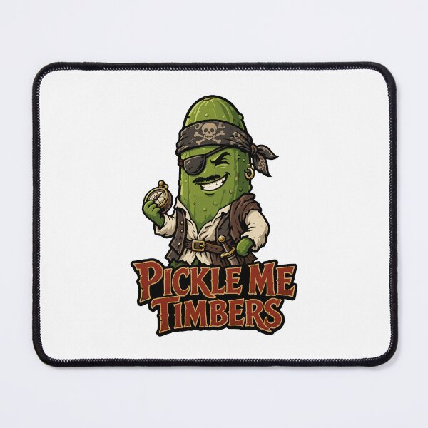 Item preview, funny inappropriate pickles Pickle Me Timbers designed and sold by Uglyandcute.