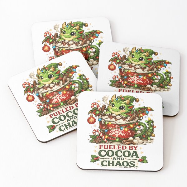 Item preview, Christmas - Fueled By Cocoa and Chaos designed and sold by ESSClothing.