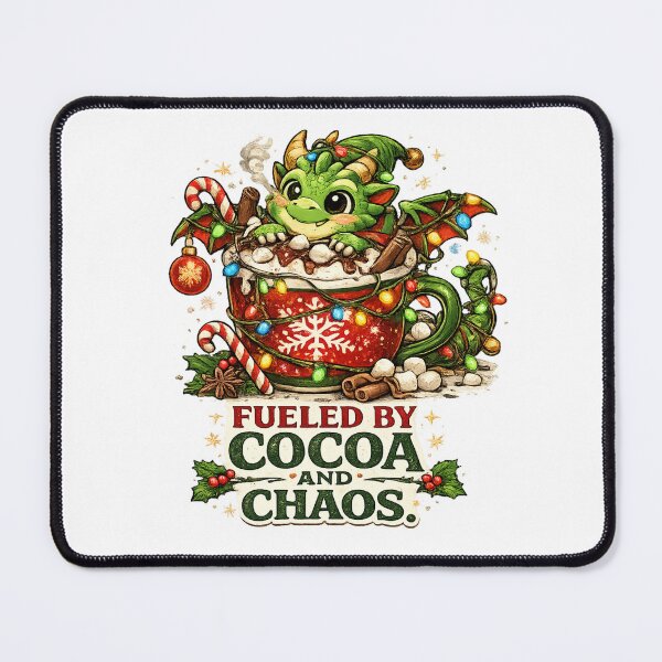 Item preview, Christmas - Fueled By Cocoa and Chaos designed and sold by ESSClothing.