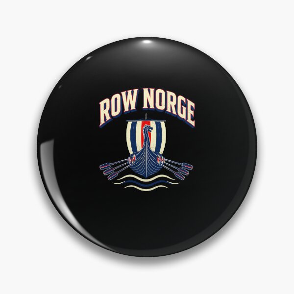 Item preview, Row Norge Norwegian Viking Ship Norway Rowing Boat Pride Soccer Fan Football designed and sold by ajifujpost.