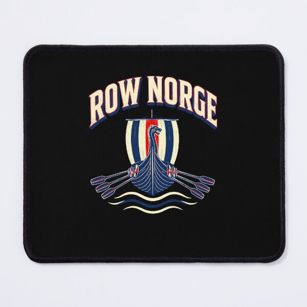 Item preview, Row Norge Norwegian Viking Ship Norway Rowing Boat Pride Soccer Fan Football designed and sold by ajifujpost.