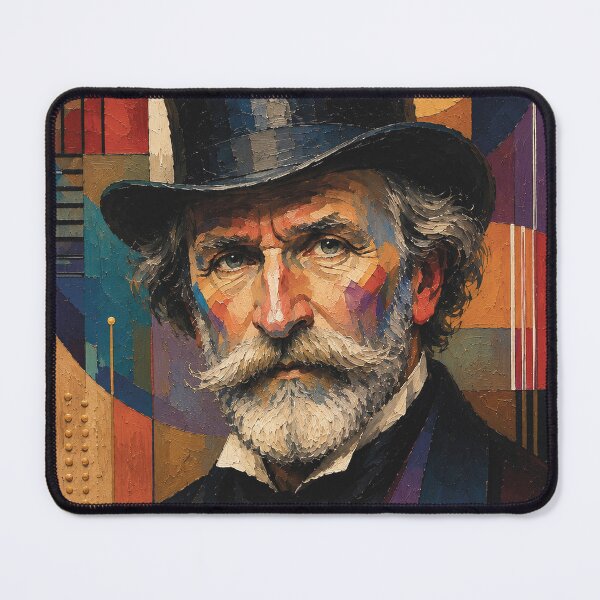 Item preview, Italian composer Giuseppe Verdi painting. designed and sold by GalleryKauffeld.