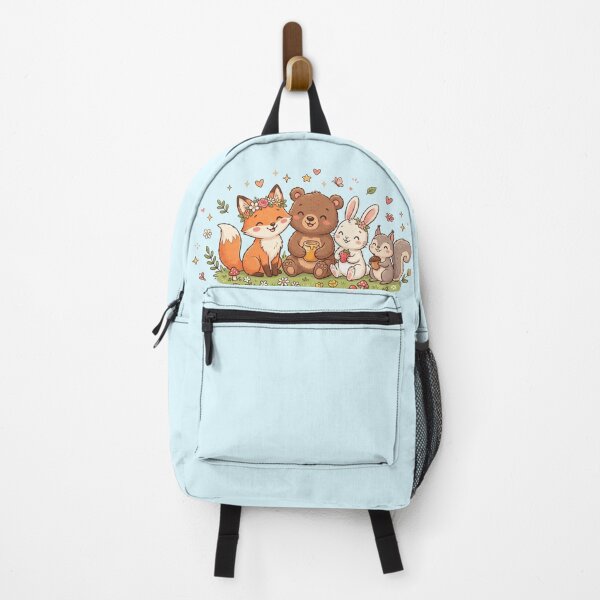 Item preview, Cute Forest Animals & Flowers – Kawaii Kids Design designed and sold by StoneByTheMoon.