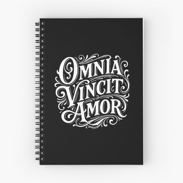 Item preview, Omnia Vincit Amor Latin Love Conquers All Quote designed and sold by AntiqueImages.