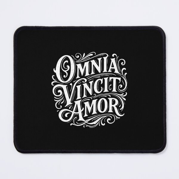 Item preview, Omnia Vincit Amor Latin Love Conquers All Quote designed and sold by AntiqueImages.