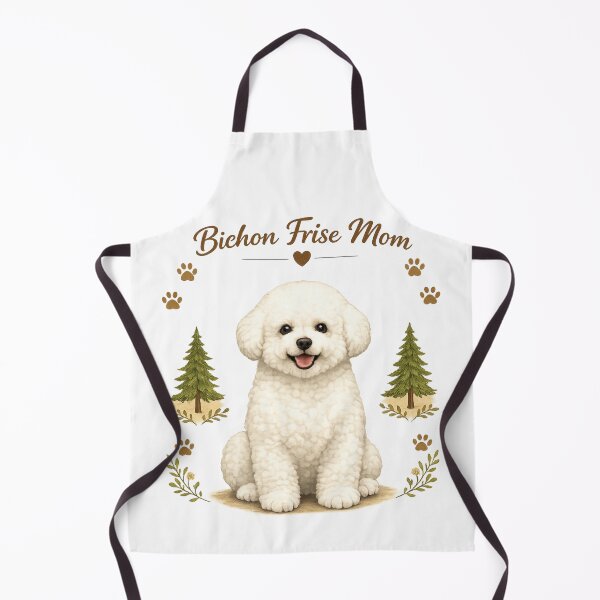 Item preview, Proud Bichon Frise Mom Cute Dog Lover Vintage Puppy Design designed and sold by FurAndFlaireg.