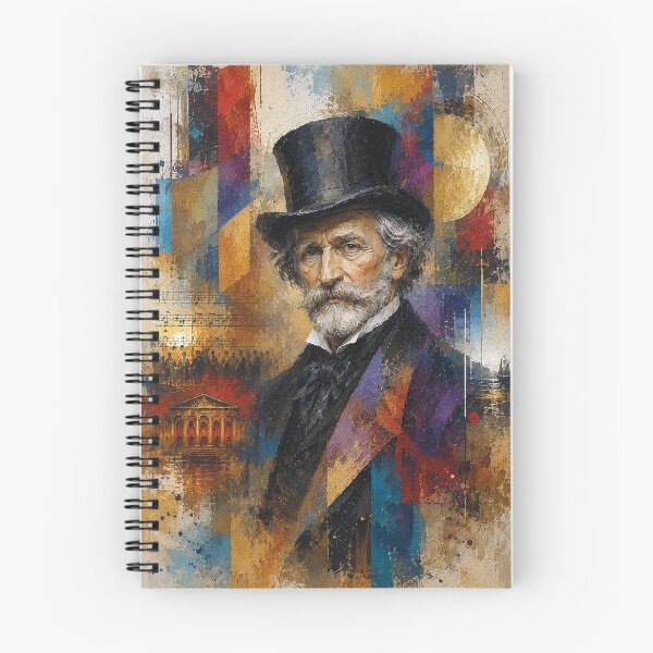 Item preview, Giuseppe Verdi Italian composer painting. designed and sold by GalleryKauffeld.