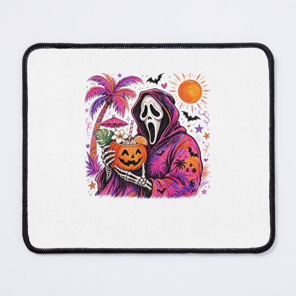 Item preview, Tropical Ghost Halloween Summer Vacation Spooky Pumpkin Beach Vibes designed and sold by ajifujpost.