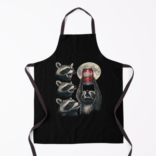 Item preview, Funny Raccoon Dr Pepper Moon Trash Panda Vintage designed and sold by ajifujpost.