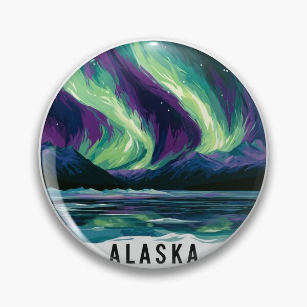 Item preview, Alaska USA Logo Design #6 designed and sold by GoldenAurora91.