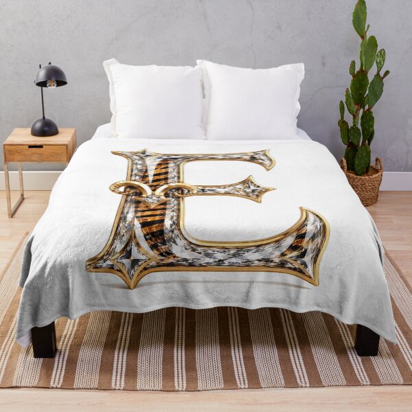 Item preview, Crystal Ramstripe Zodiac Letter E designed and sold by BlissBlvdShop.