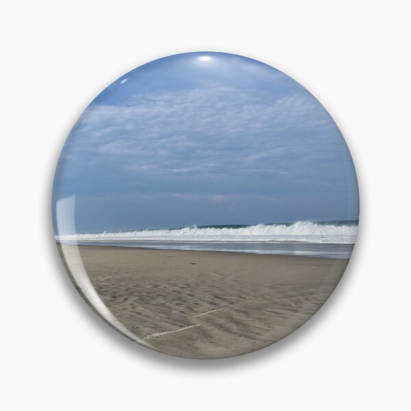 Item preview, A small black bird walks alone on the endless ocean beach. designed and sold by Art of Momenz.