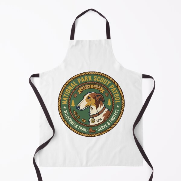 Item preview, Vintage Borzoi National Park Explorer Badge designed and sold by Arc2020.