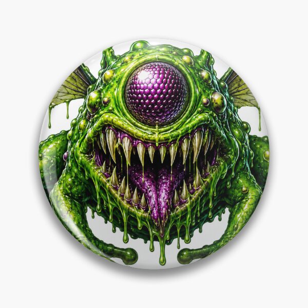 Item preview, Slime Scary Fly/Frog designed and sold by Monster Daze.