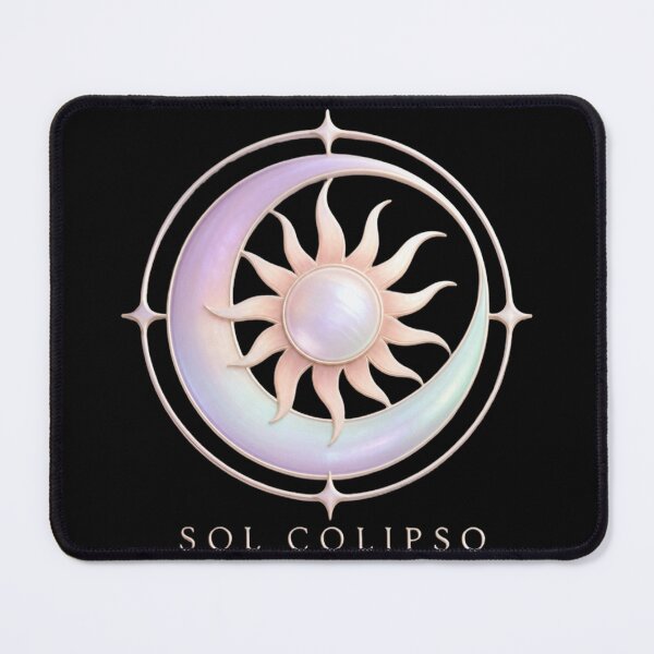 Item preview, Sol Colipso Pastel Emblem | Minimalist Pearlescent Gradient Design designed and sold by Jandedan.