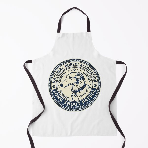 Item preview, Borzoi Noodle Horse Appreciation Society Retro Seal designed and sold by Arc2020.