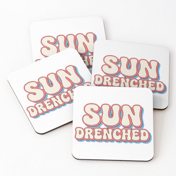 Item preview, Sun Drenched Retro 70s Bubble Font Drop Shadow Typography designed and sold by Ortsas.
