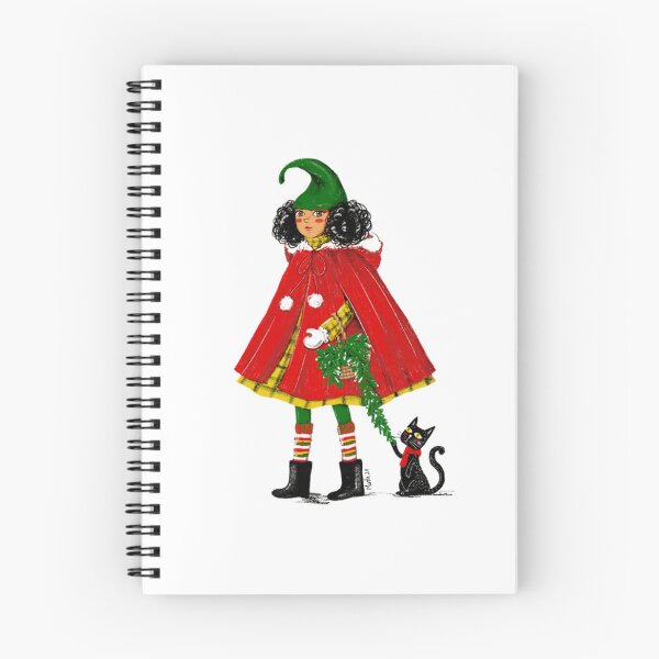 Item preview, Sweet Elf and Little Bird Folklore Art designed and sold by STUDIO376.