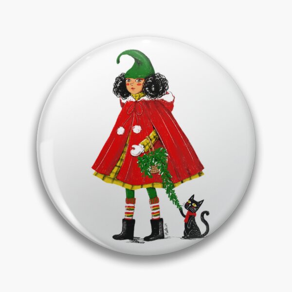 Item preview, Sweet Elf and Little Bird Folklore Art designed and sold by STUDIO376.