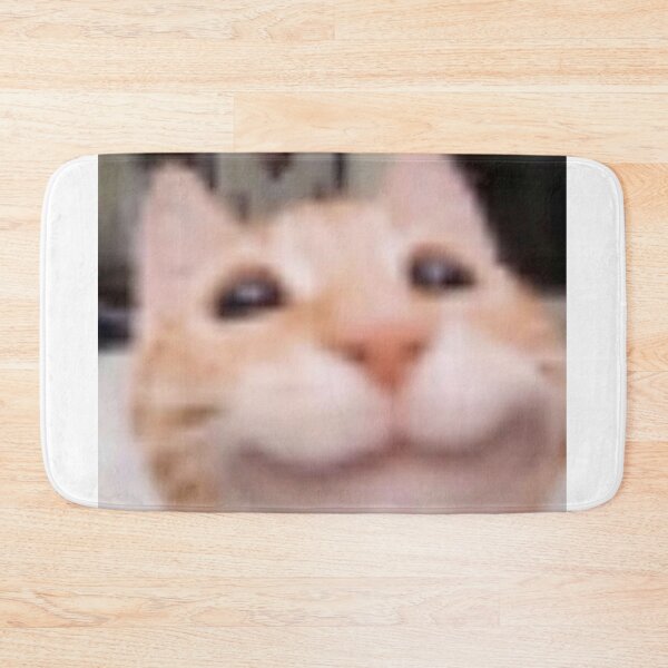 Item preview, smiling kitty meme designed and sold by cloudzer0000.