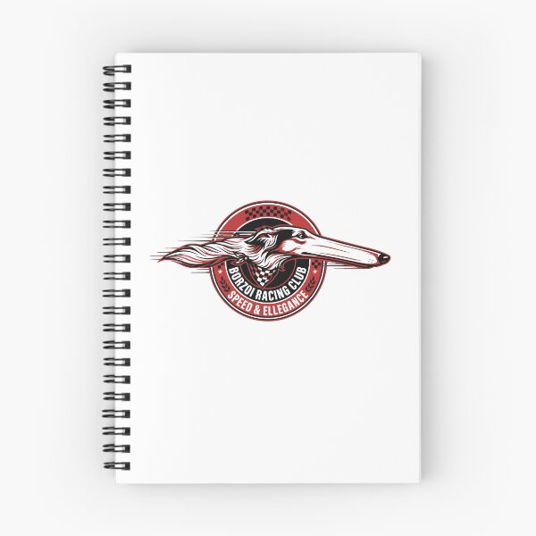 Artikelvorschau, Aerodynamic Borzoi Vintage Racing Club Patch entworfen und verkauft von ArcApparel2020.