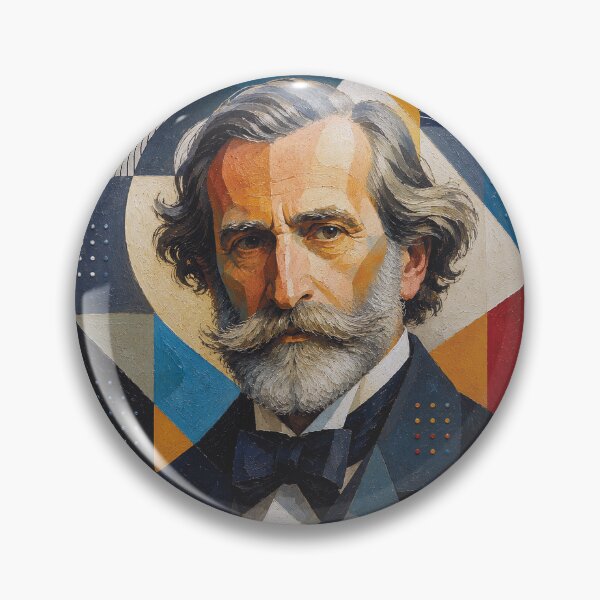 Artikelvorschau, Giuseppe Verdi, italienischer Komponist, Maler. entworfen und verkauft von GalleryKauffeld.